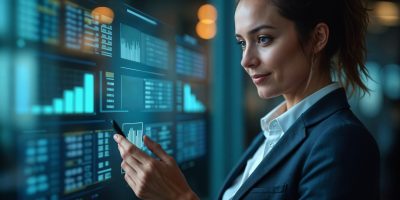 businesswoman-analyzing-data