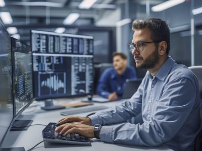 engineering worker in the workflow --chaos 20 --ar 16:9 Job ID: 9f87b30c-ab9a-44d3-a1b1-a9084c4814de