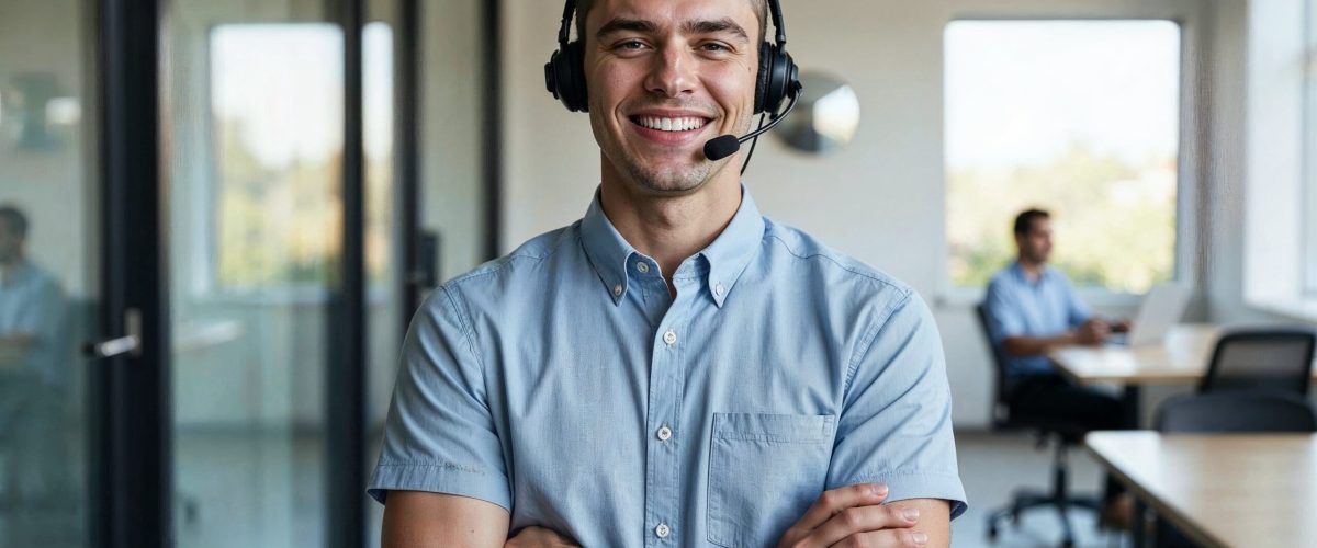 smiling-customer-service-representative